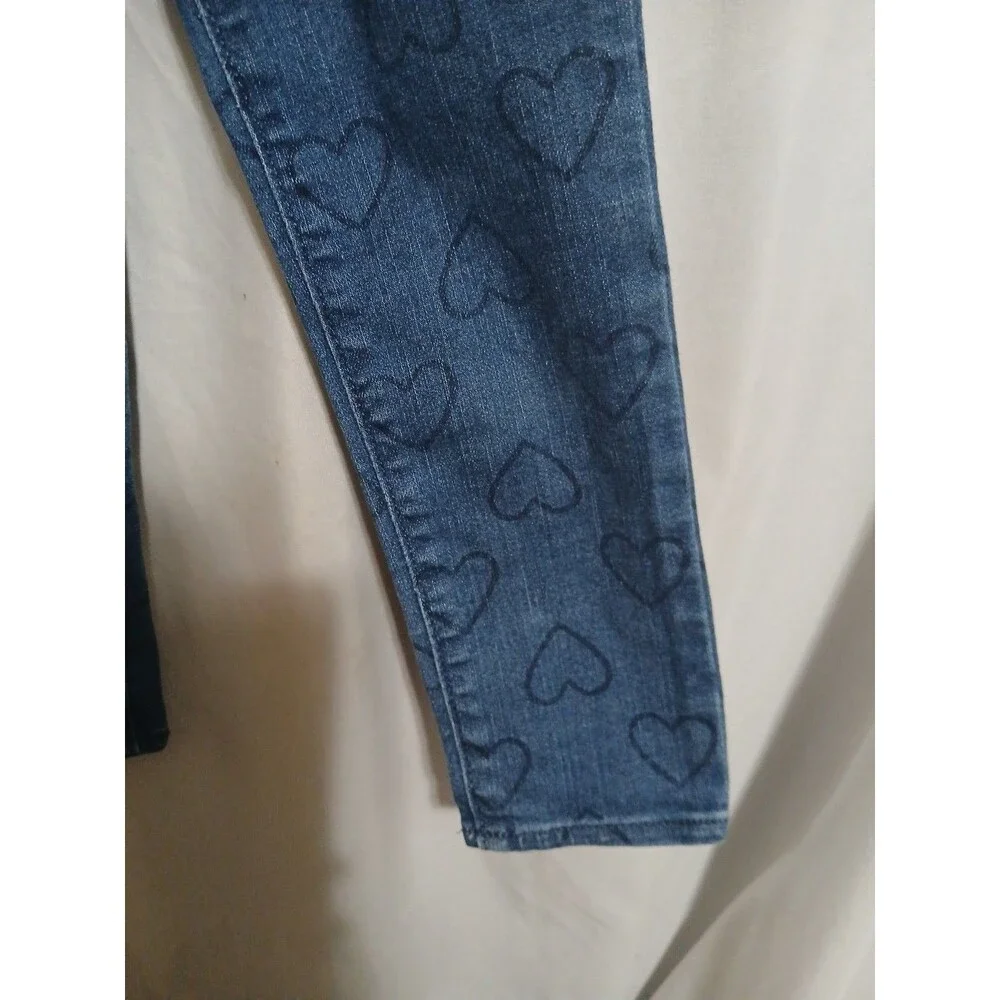 Gap Girls Size 5 Jeggings With Hearts Stretch  Jeggings  Ankle